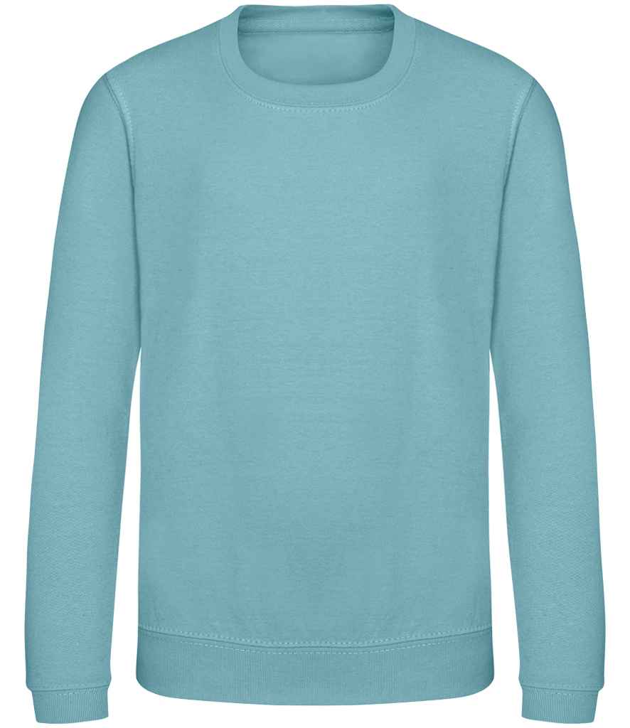 AWDis Kids Sweatshirt in Seafoam