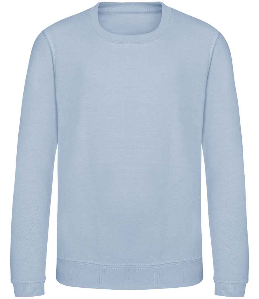 Just Hoods AWDis Kids Sweatshirt Sky Blue