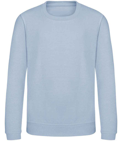 Just Hoods AWDis Kids Sweatshirt Sky Blue