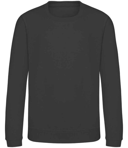 Just Hoods AWDis Kids Sweatshirt Storm Grey