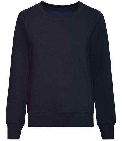 Just Hoods AWDis Ladies Sweatshirt New French Navy