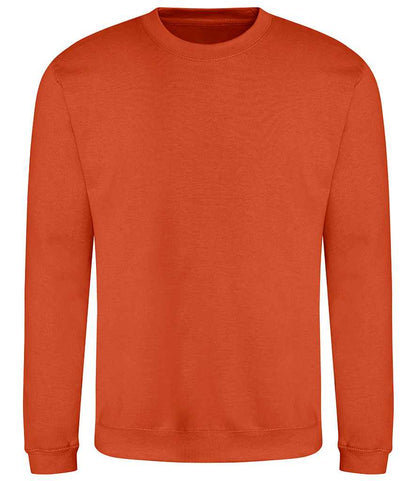 Just Hoods AWDis Sweatshirt Burnt Orange