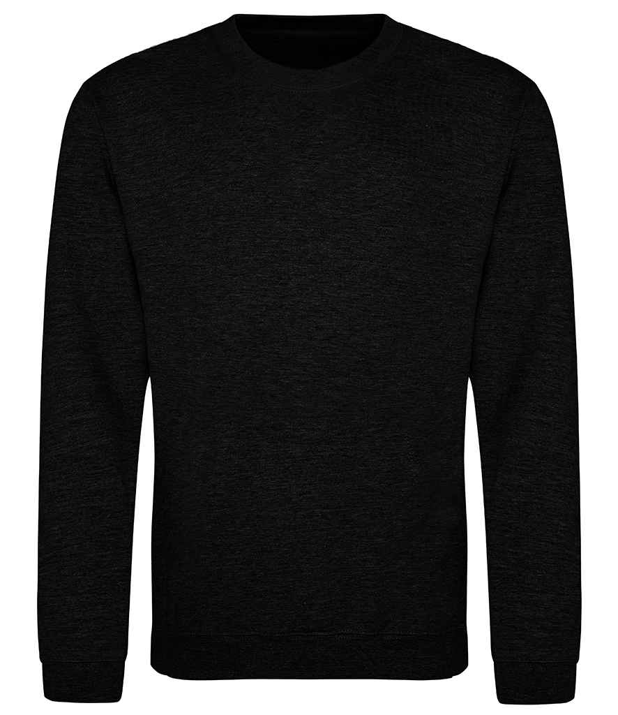 Just Hoods AWDis Sweatshirt Black Smoke