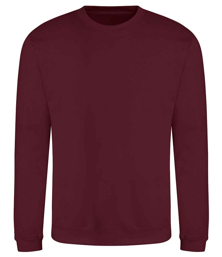 Just Hoods AWDis Sweatshirt Burgundy