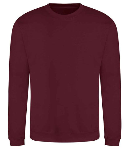 Just Hoods AWDis Sweatshirt Burgundy