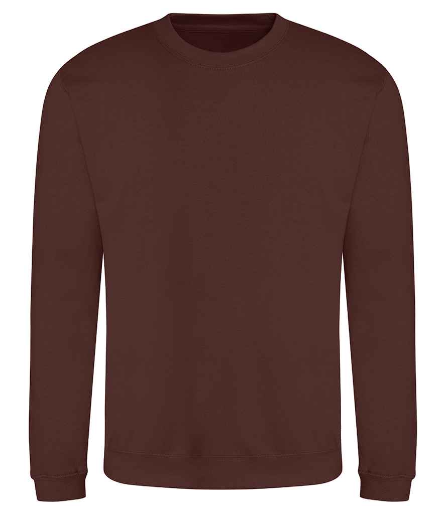 Just Hoods AWDis Sweatshirt Chocolate Fudge Brownie