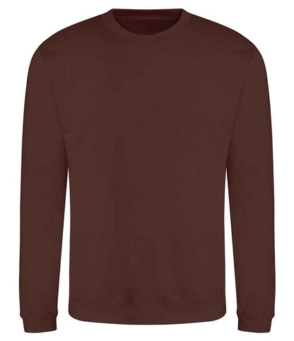 Just Hoods AWDis Sweatshirt Chocolate Fudge Brownie