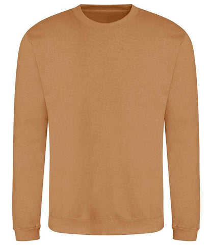 Just Hoods AWDis Sweatshirt Caramel Latte