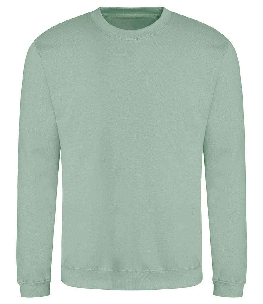 Just Hoods AWDis Sweatshirt Dusty Green