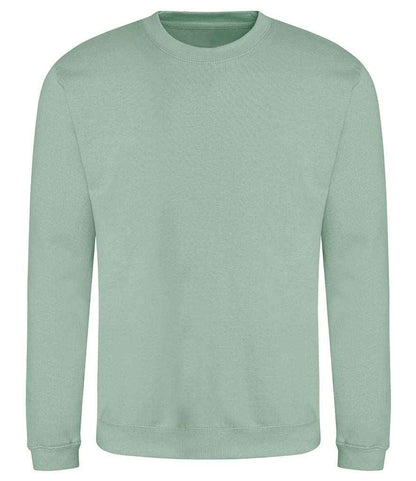 Just Hoods AWDis Sweatshirt Dusty Green