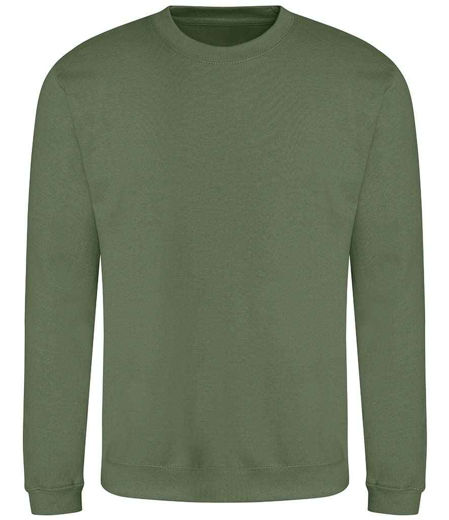 Just Hoods AWDis Sweatshirt Earthy Green