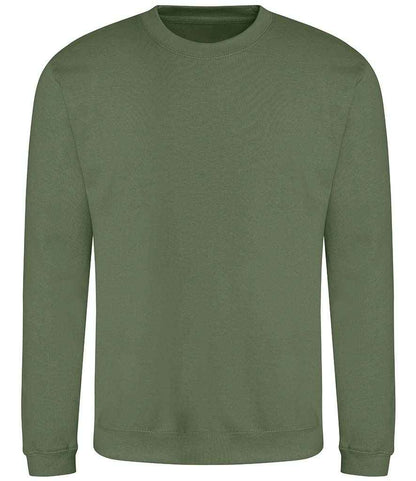 Just Hoods AWDis Sweatshirt Earthy Green
