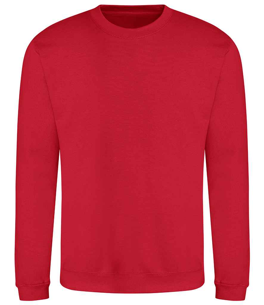 Just Hoods AWDis Sweatshirt Fire Red