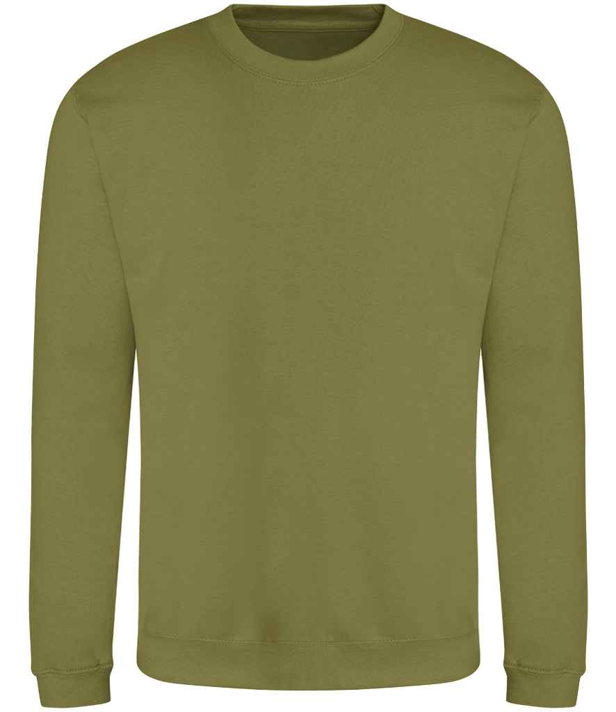 Just Hoods AWDis Sweatshirt Khaki