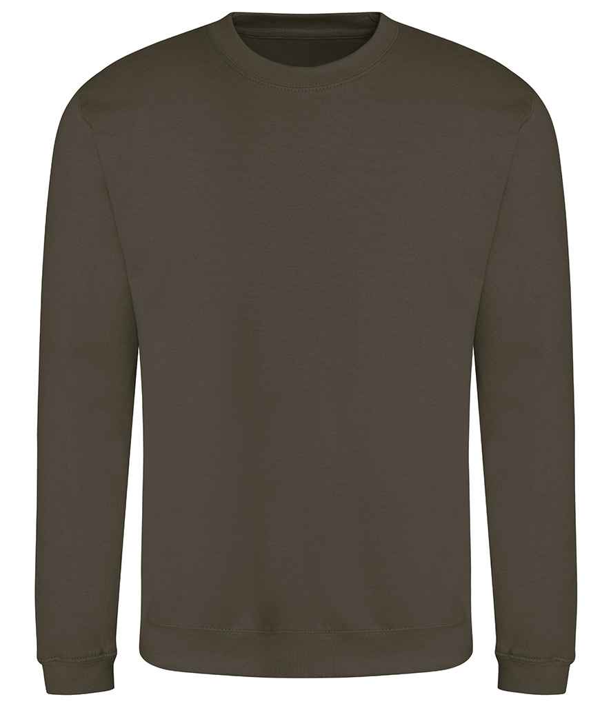 Just Hoods AWDis Sweatshirt Olive Green