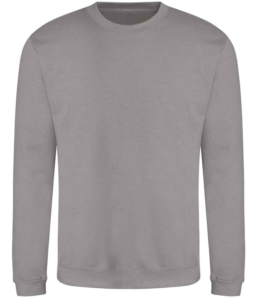Just Hoods AWDis Sweatshirt Platinum Grey