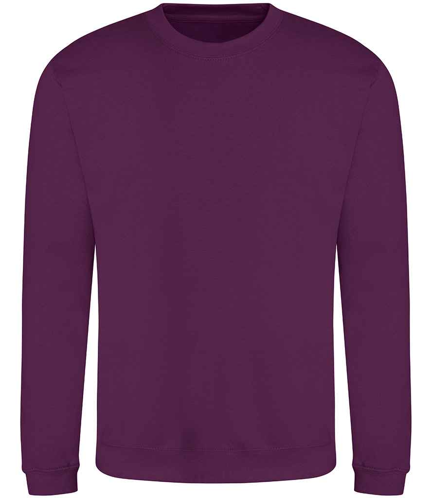 Just Hoods AWDis Sweatshirt Plum