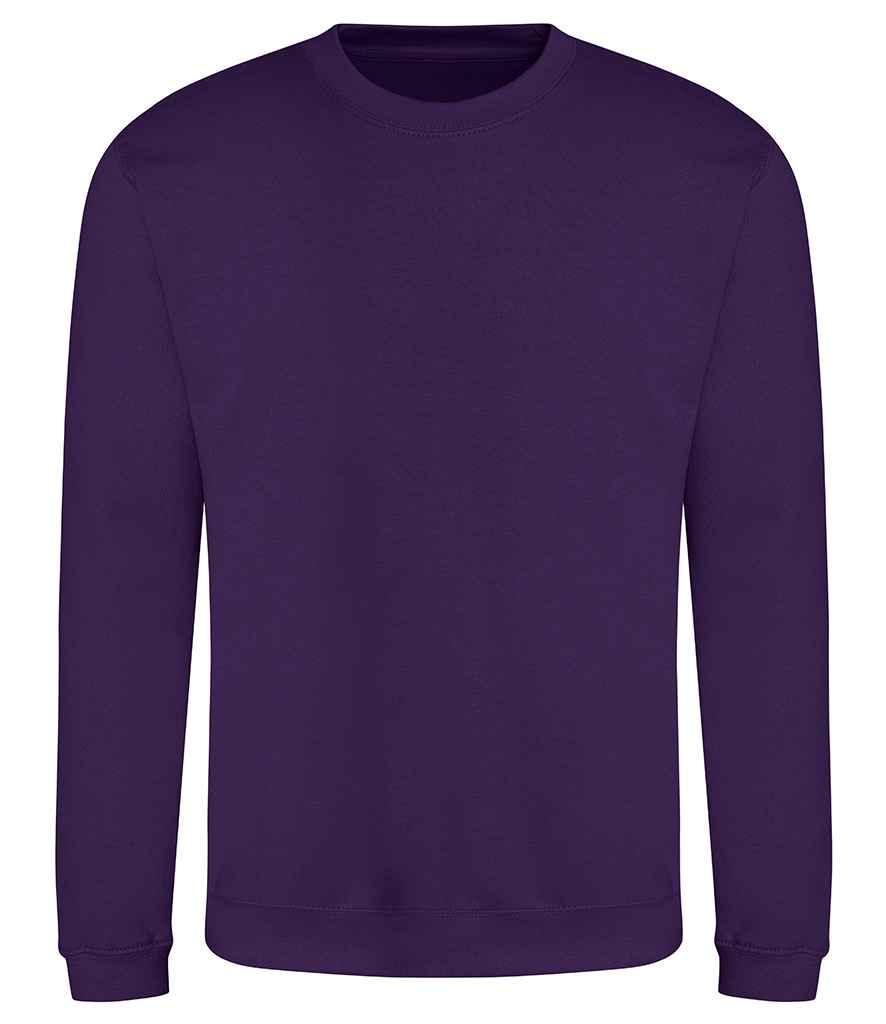 Just Hoods AWDis Sweatshirt Purple
