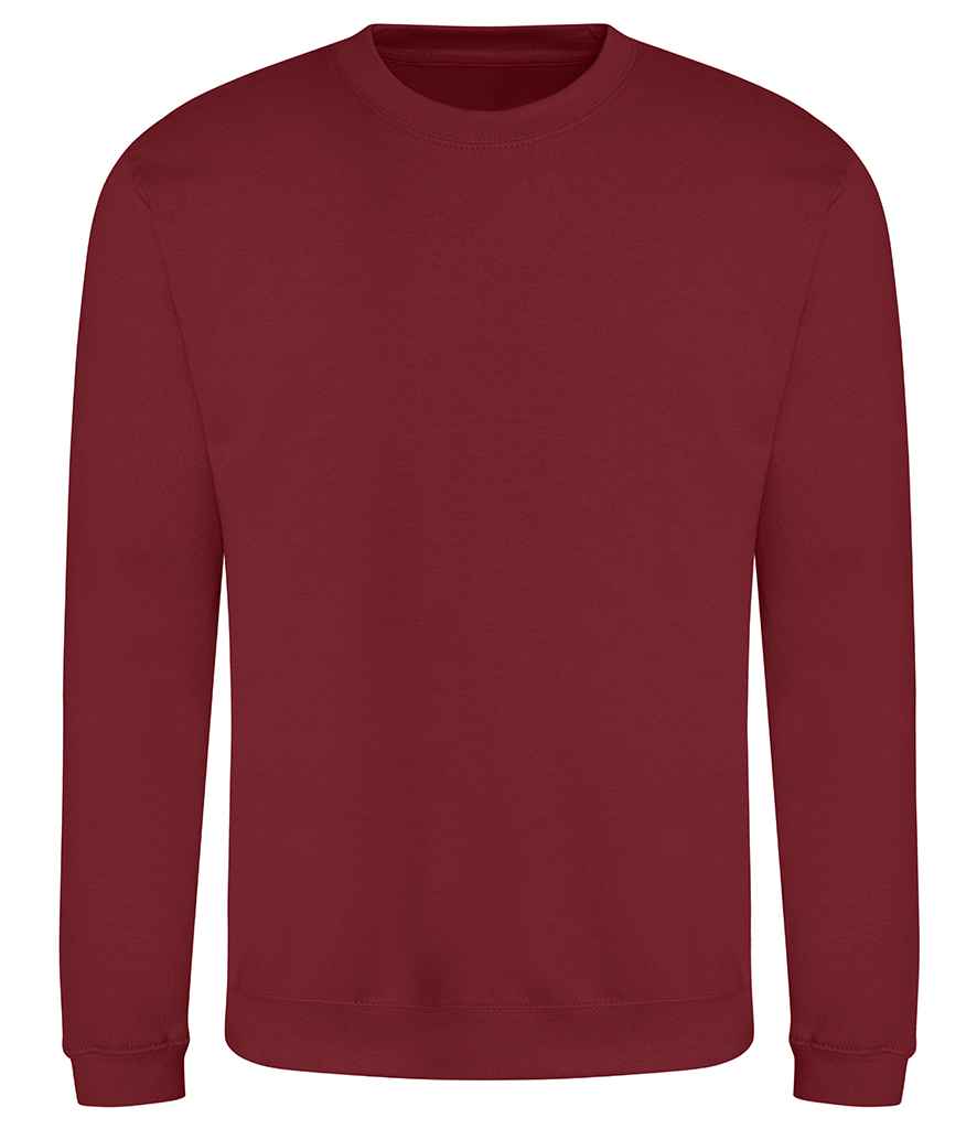 Just Hoods AWDis Sweatshirt Red Hot Chilli