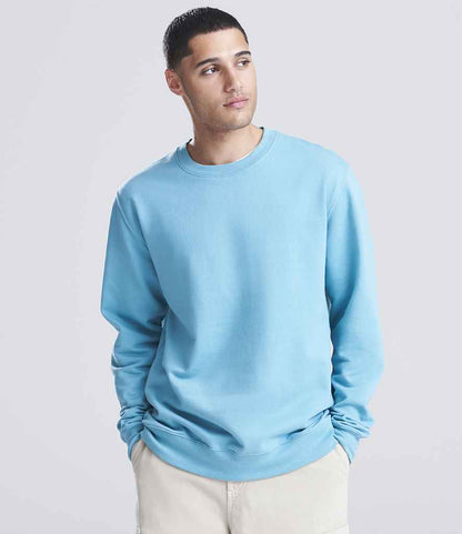 Just Hoods AWDis Sweatshirt Seafoam