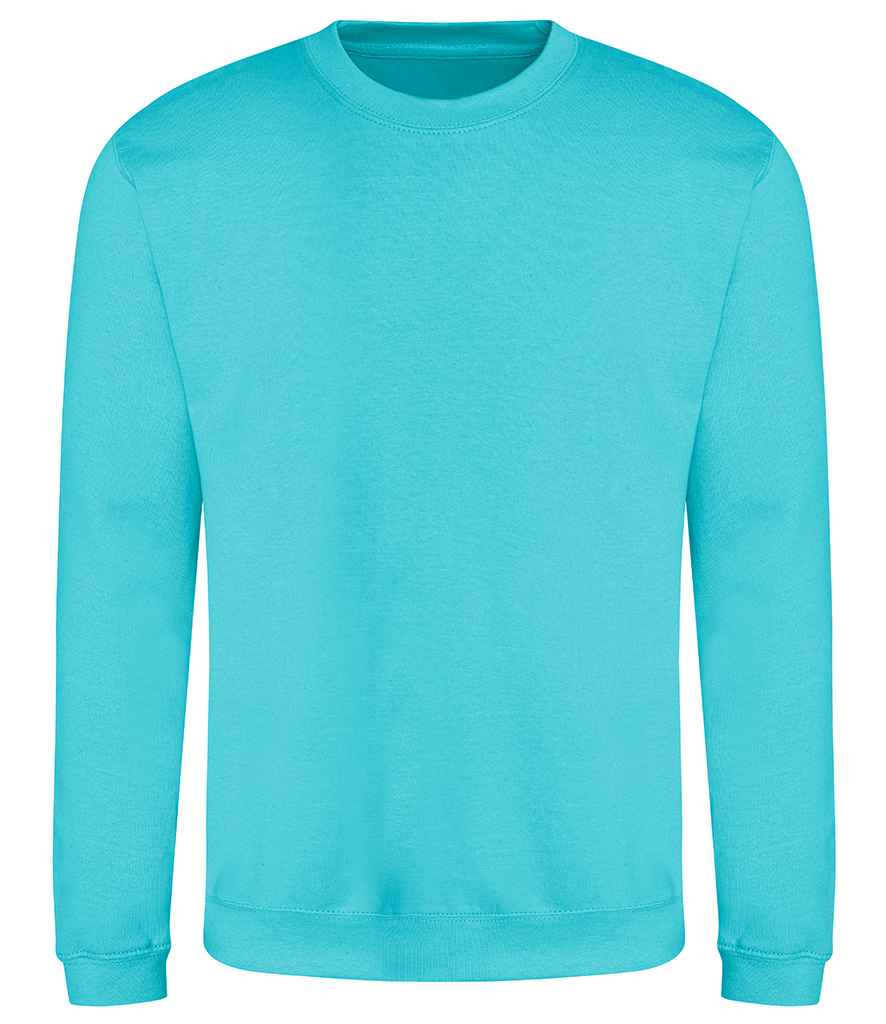 Just Hoods AWDis Sweatshirt Turquoise Surf