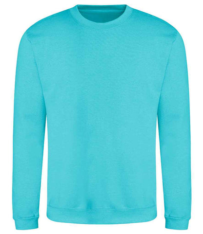 Just Hoods AWDis Sweatshirt Turquoise Surf