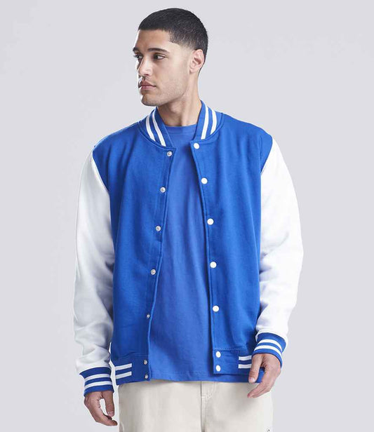 Just Hoods AWDis Varsity Jacket