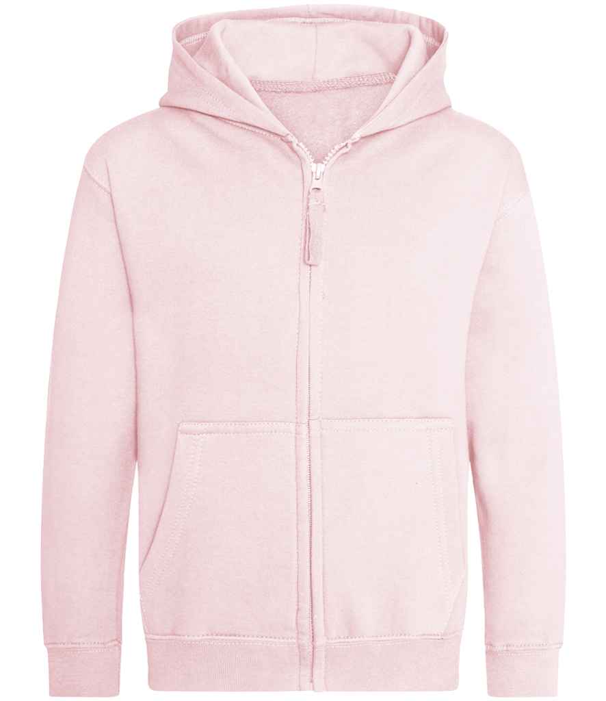 Just Hoods AWDis Kids Zoodie Baby Pink