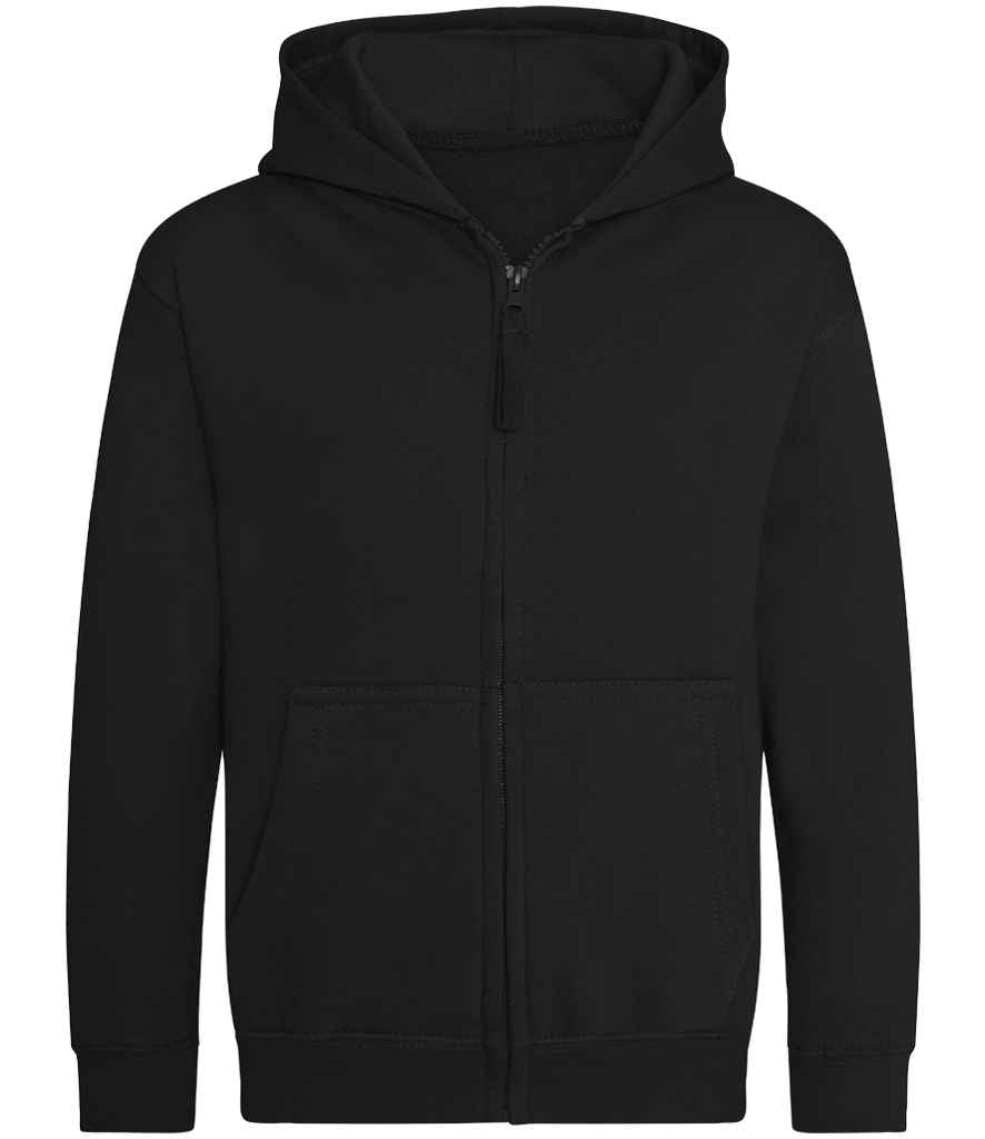 Just Hoods AWDis Kids Zoodie Jet Black