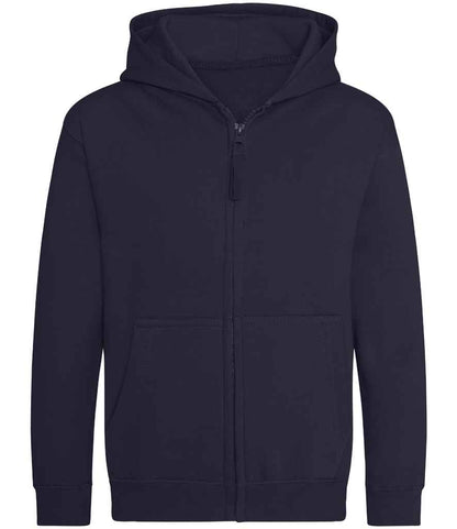Just Hoods AWDis Kids Zoodie New French Navy