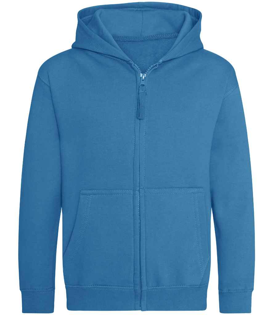 Just Hoods AWDis Kids Zoodie Sapphire Blue