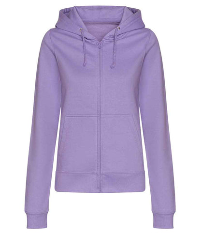 Just Hoods AWDis Ladies College Zoodie Digital Lavender