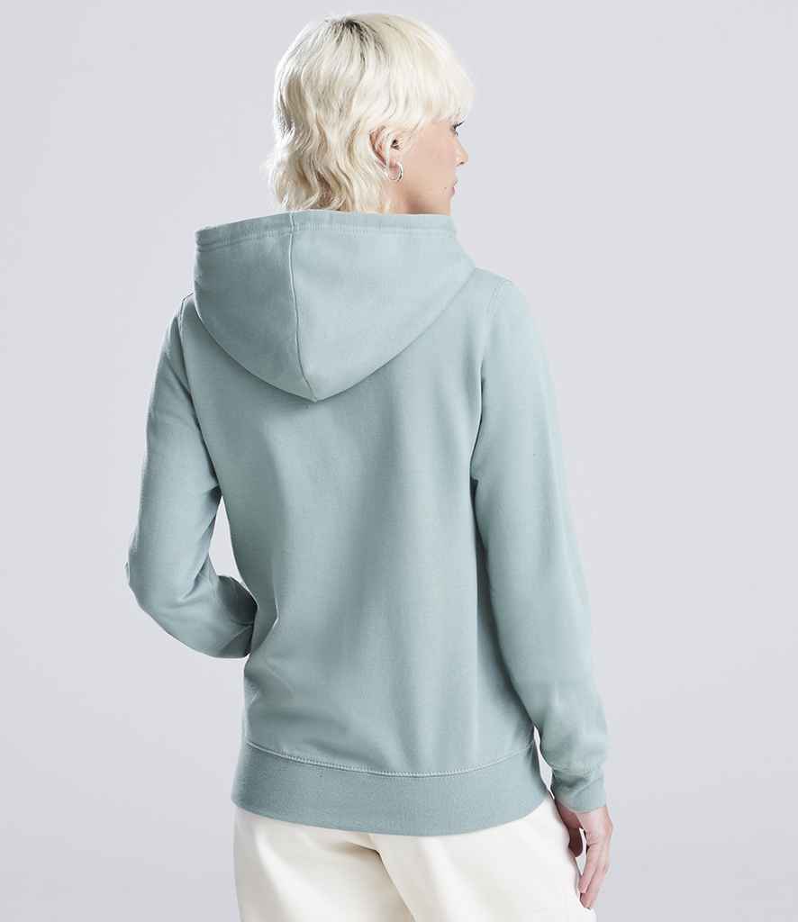 Just Hoods AWDis Ladies College Zoodie Dusty Green