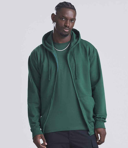 Just Hoods AWDis Zoodie Bottle Green