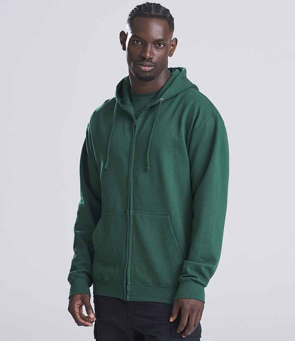 Just Hoods AWDis Zoodie Bottle Green
