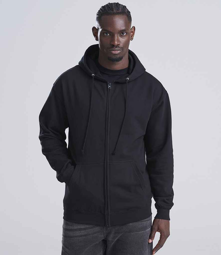 Just Hoods AWDis Zoodie Deep Black
