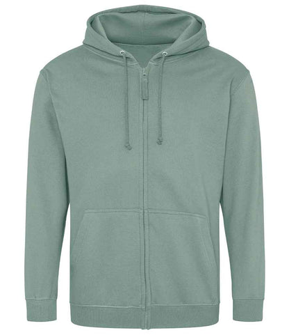 Just Hoods AWDis Zoodie Dusty Green