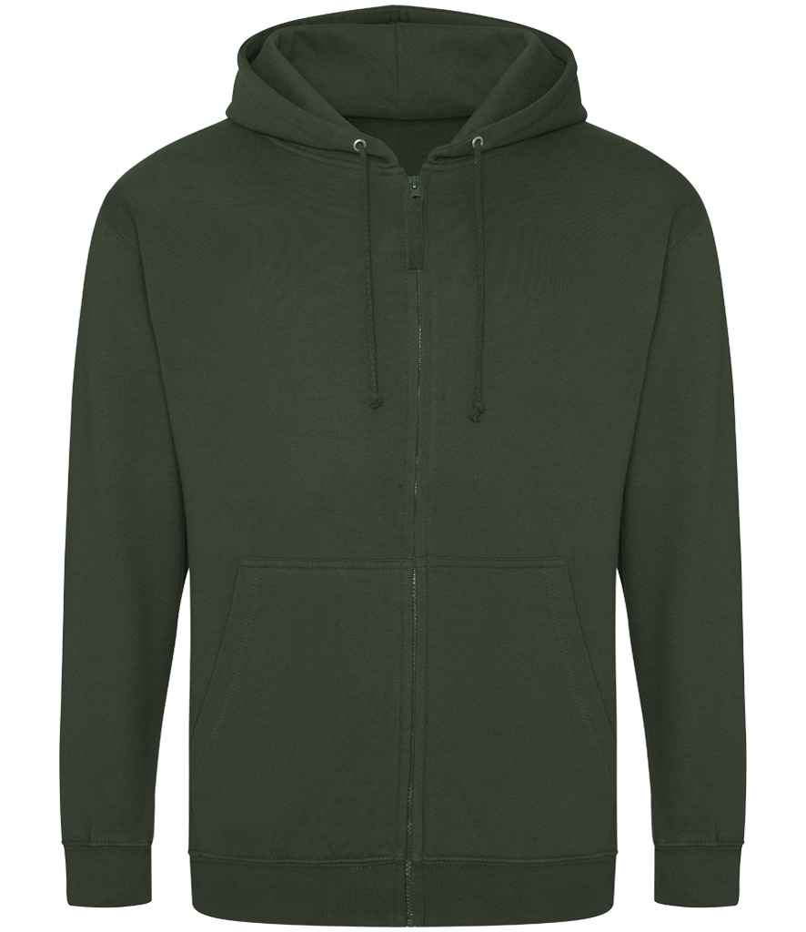 Just Hoods AWDis Zoodie Forest Green