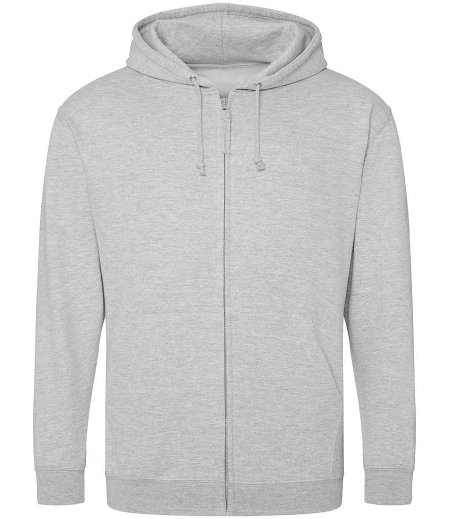 Just Hoods AWDis Zoodie Heather Grey