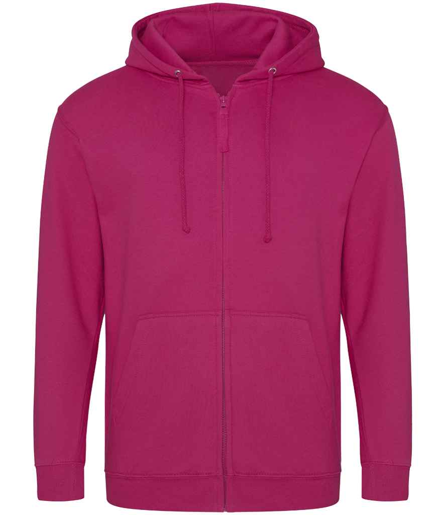 Just Hoods AWDis Zoodie Hot Pink