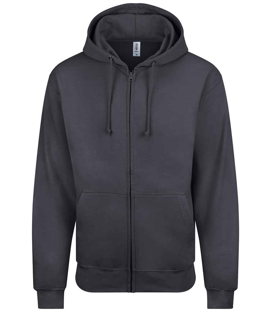 Just Hoods AWDis Zoodie Solid Charcoal
