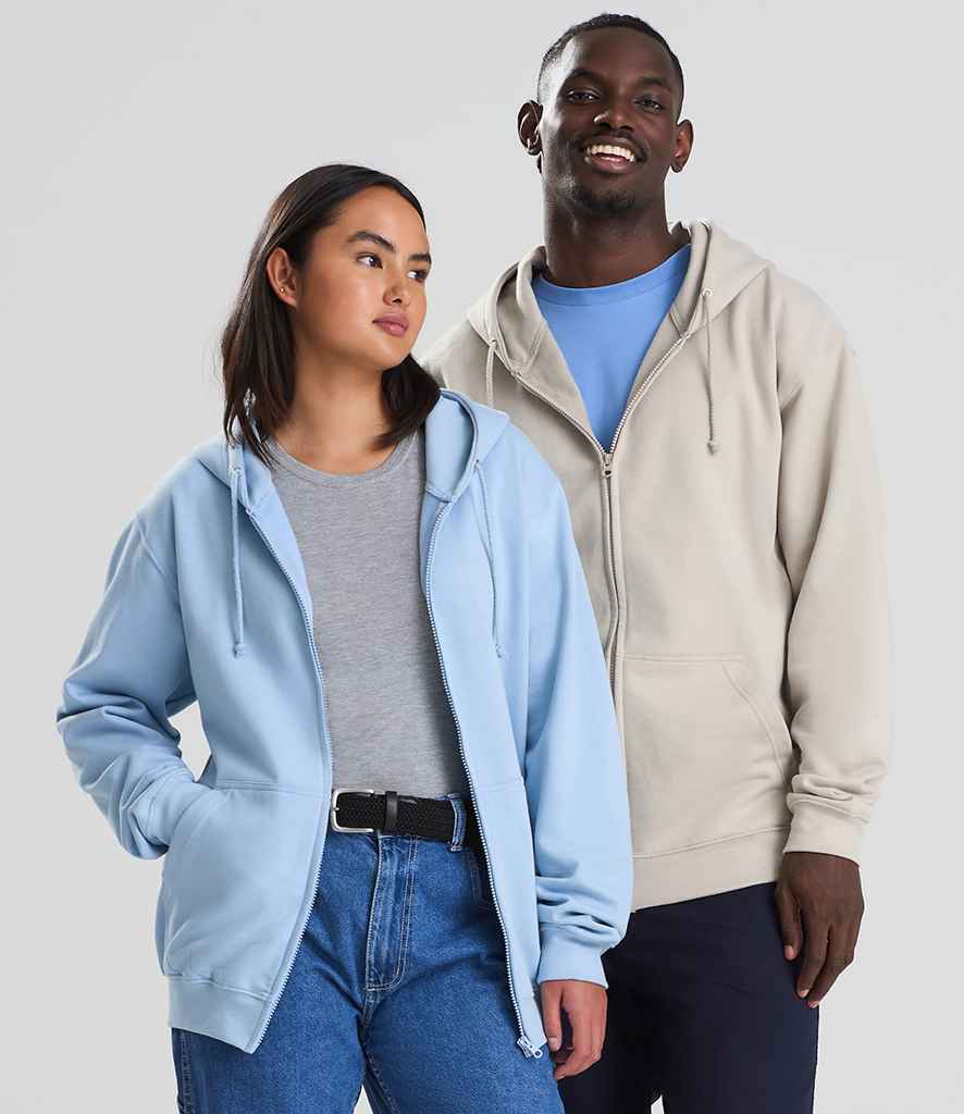 Just Hoods AWDis Zoodie Sky Blue