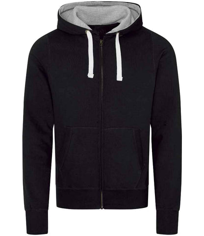 Just Hoods AWDis Chunky Zoodie Jet Black
