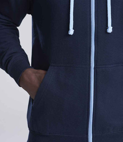 AWDis Varsity Zoodie - model image
