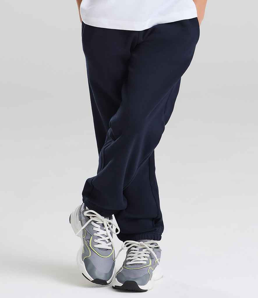 AWDis Kids Cuffed Jog Pants - model image