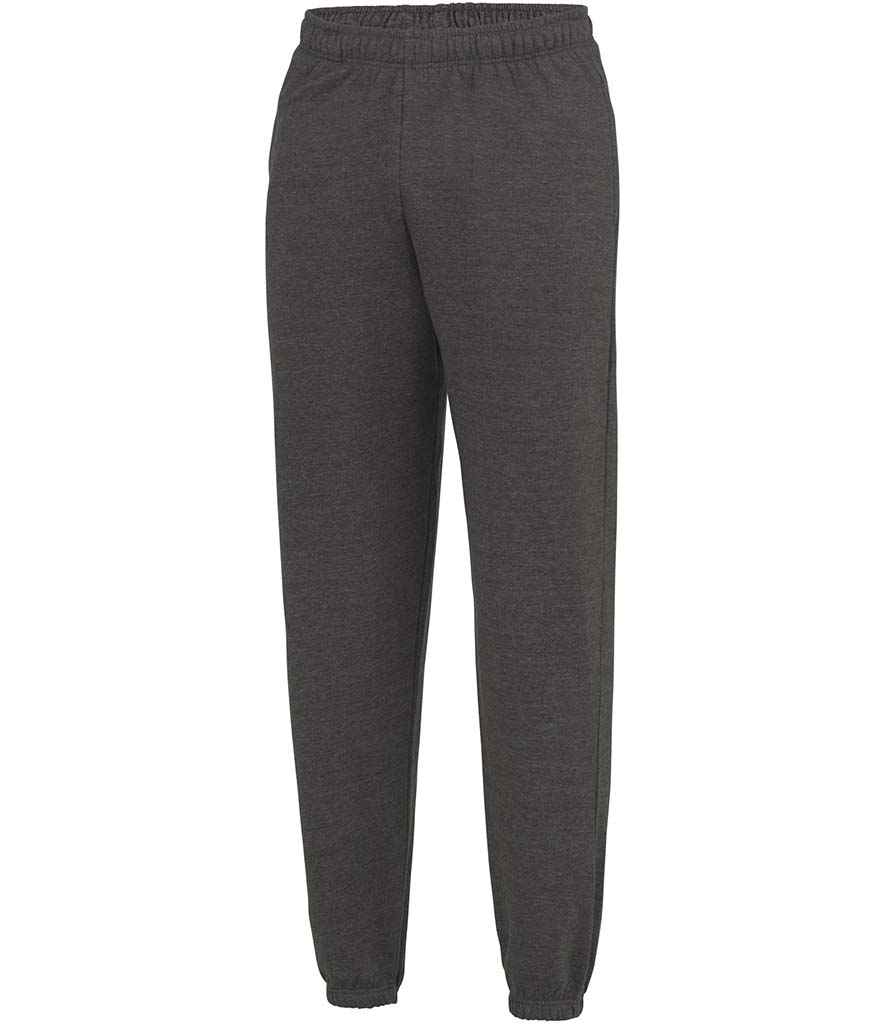 AWDis College Cuffed Jog Pants in Charcoal
