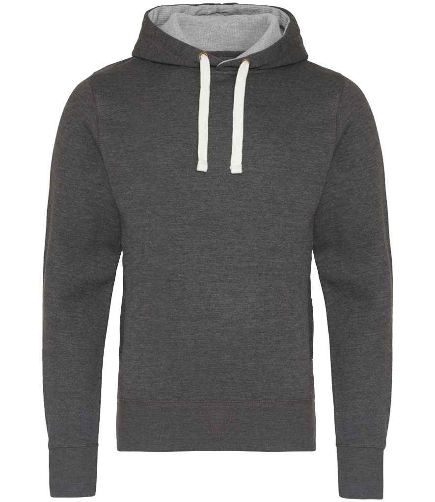 Just Hoods AWDis Chunky Hoodie Charcoal