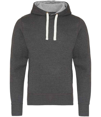 Just Hoods AWDis Chunky Hoodie Charcoal