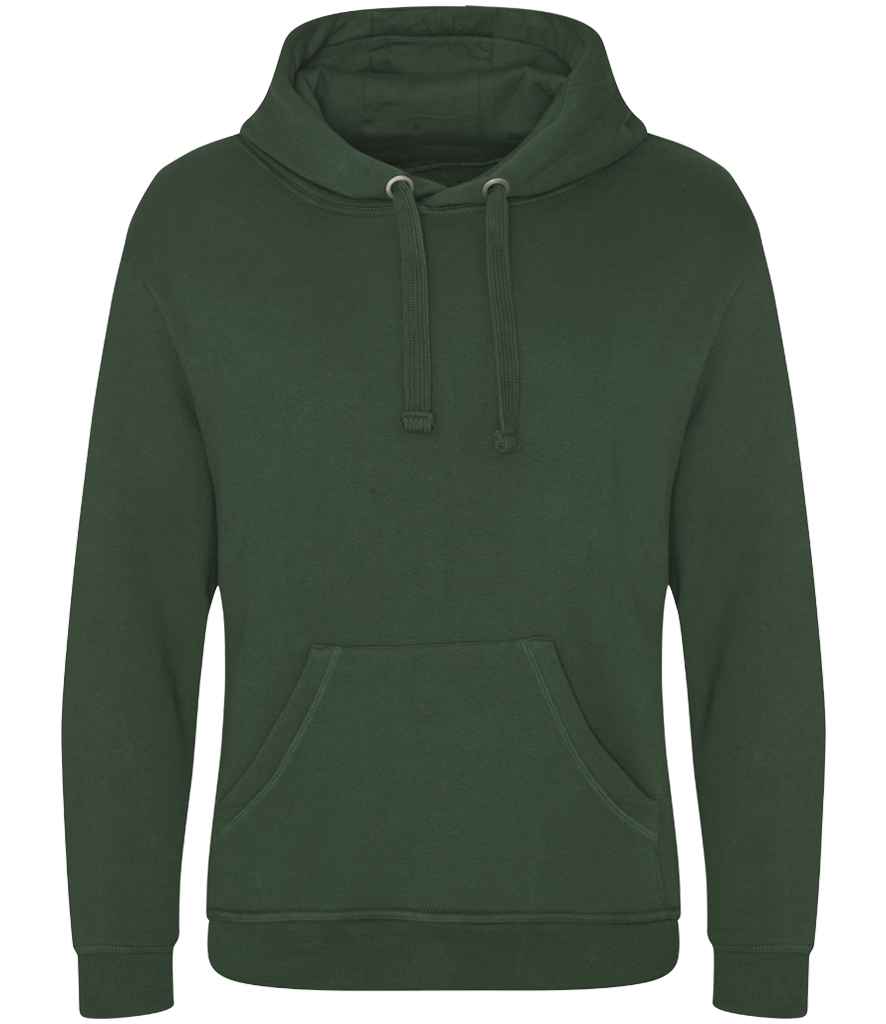 Just Hoods AWDis Graduate Heavyweight Hoodie Bottle Green