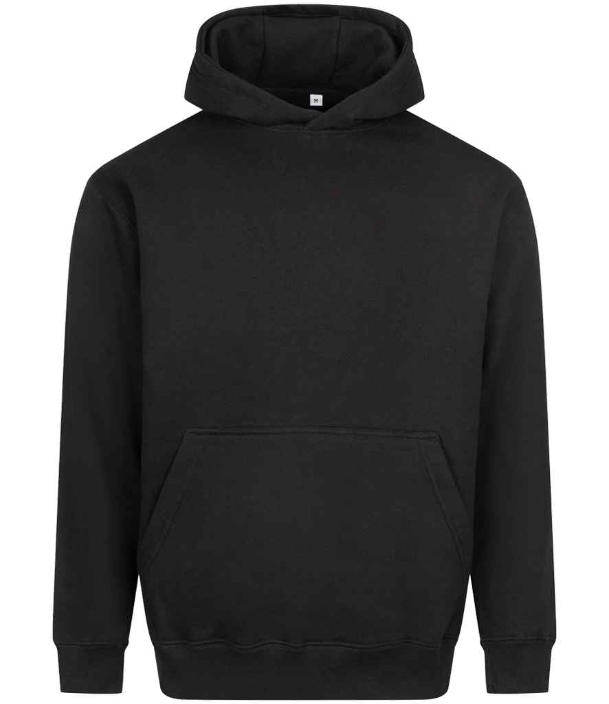 Just Hoods AWDis Vision Heavyweight Hoodie Deep Black